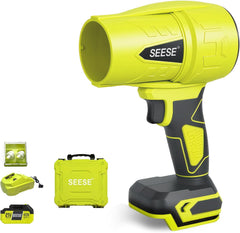 SEESE Turbo Jet Leaf Blower, Violent Fan,Car Drying After Wash,Handheld Snow Blower,Cordless Turbo Power Air Duster,Good Choice For Gifts,Home Improve,Garden Mainte,Excellent Gift for Christmas and New Year