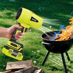 SEESE Turbo Jet Leaf Blower, Violent Fan,Car Drying After Wash,Handheld Snow Blower,Cordless Turbo Power Air Duster,Good Choice For Gifts,Home Improve,Garden Mainte,Excellent Gift for Christmas and New Year